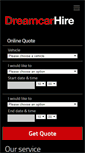 Mobile Screenshot of dreamcarhire.com